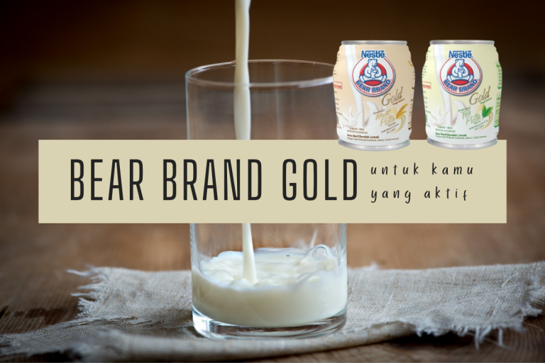 Susu BEAR BRAND Gold untuk kamu yang super aktif