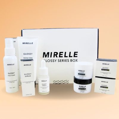 Review Mirelle Glossy Series Box untuk kulit cerah bebas kusam