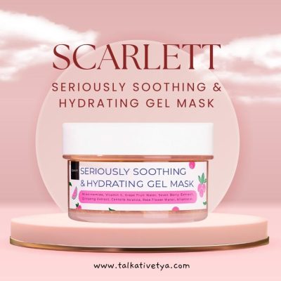 review Scarlett Seriously Soothing & Hydrating Gel Mask