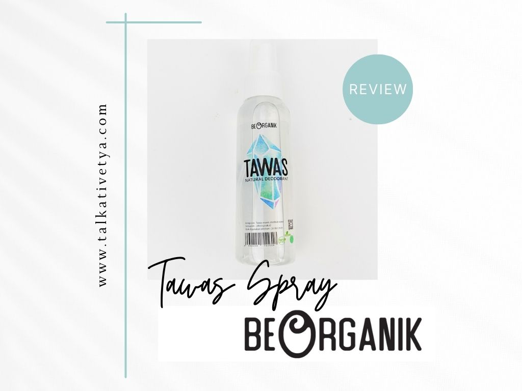 review tawas spray beorganik natural deodorant